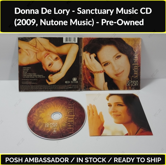 Donna De Lory - Sanctuary Music CD (2009, Nutone Music) - Pre-Owned - Picture 1 of 10
